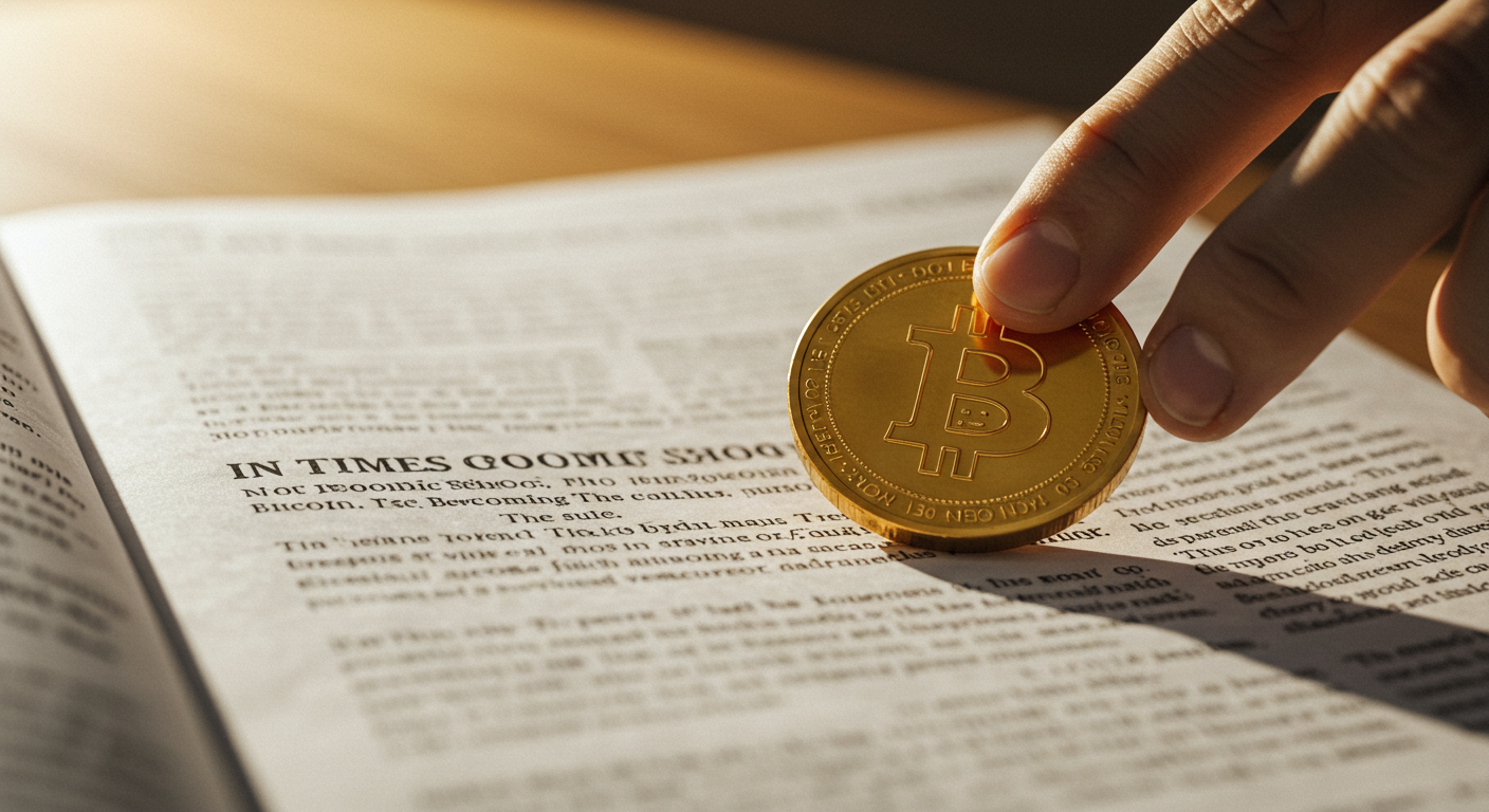 in times of economic shock, not owning bitcoin becomes the greater risk